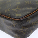 LOUIS VUITTON Monogram Compiegne 23 Clutch Bag M51847 LV Auth 74580-16