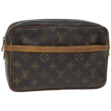 LOUIS VUITTON Monogram Compiegne 23 Clutch Bag M51847 LV Auth 74580