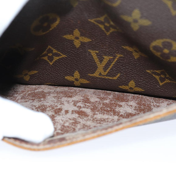 LOUIS VUITTON Monogram Compiegne 23 Clutch Bag M51847 LV Auth 74580