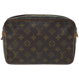LOUIS VUITTON Monogram Compiegne 23 Clutch Bag M51847 LV Auth 74580 - 0
