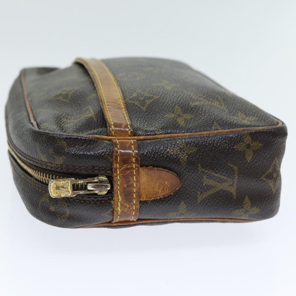 LOUIS VUITTON Monogram Compiegne 23 Clutch Bag M51847 LV Auth 74580