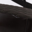 BALLY Shoulder Bag Nylon Brown Auth 74608-10