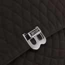 BALLY Shoulder Bag Nylon Brown Auth 74608-17