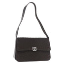 BALLY Shoulder Bag Nylon Brown Auth 74608-1