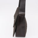 BALLY Shoulder Bag Nylon Brown Auth 74608-3