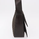 BALLY Shoulder Bag Nylon Brown Auth 74608-4