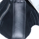 BALENCIAGA Triangle Duffle XS Hand Bag Leather 2way Silver 531048 Auth 74610-16