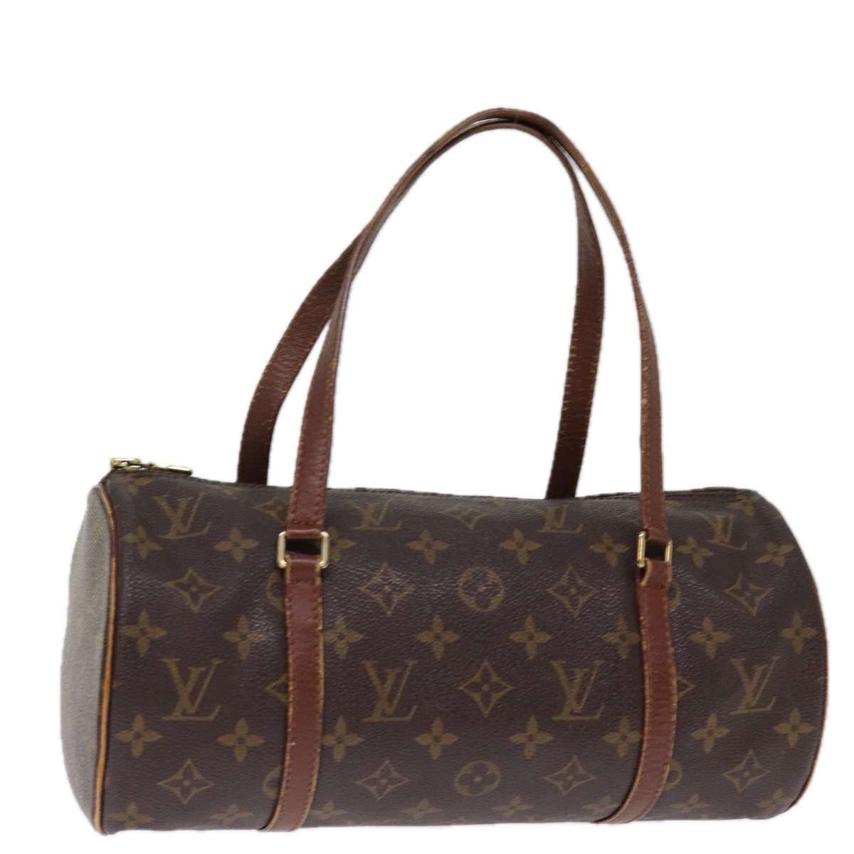 LOUIS VUITTON Monogram Papillon 30 Hand Bag M51385 LV Auth 74623