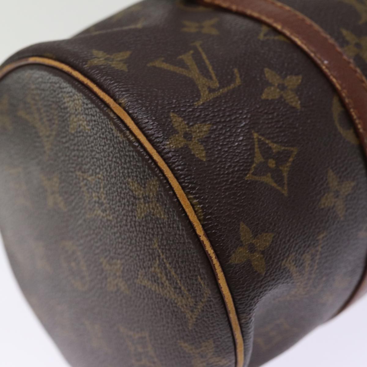 LOUIS VUITTON Monogram Papillon 30 Hand Bag M51385 LV Auth 74623