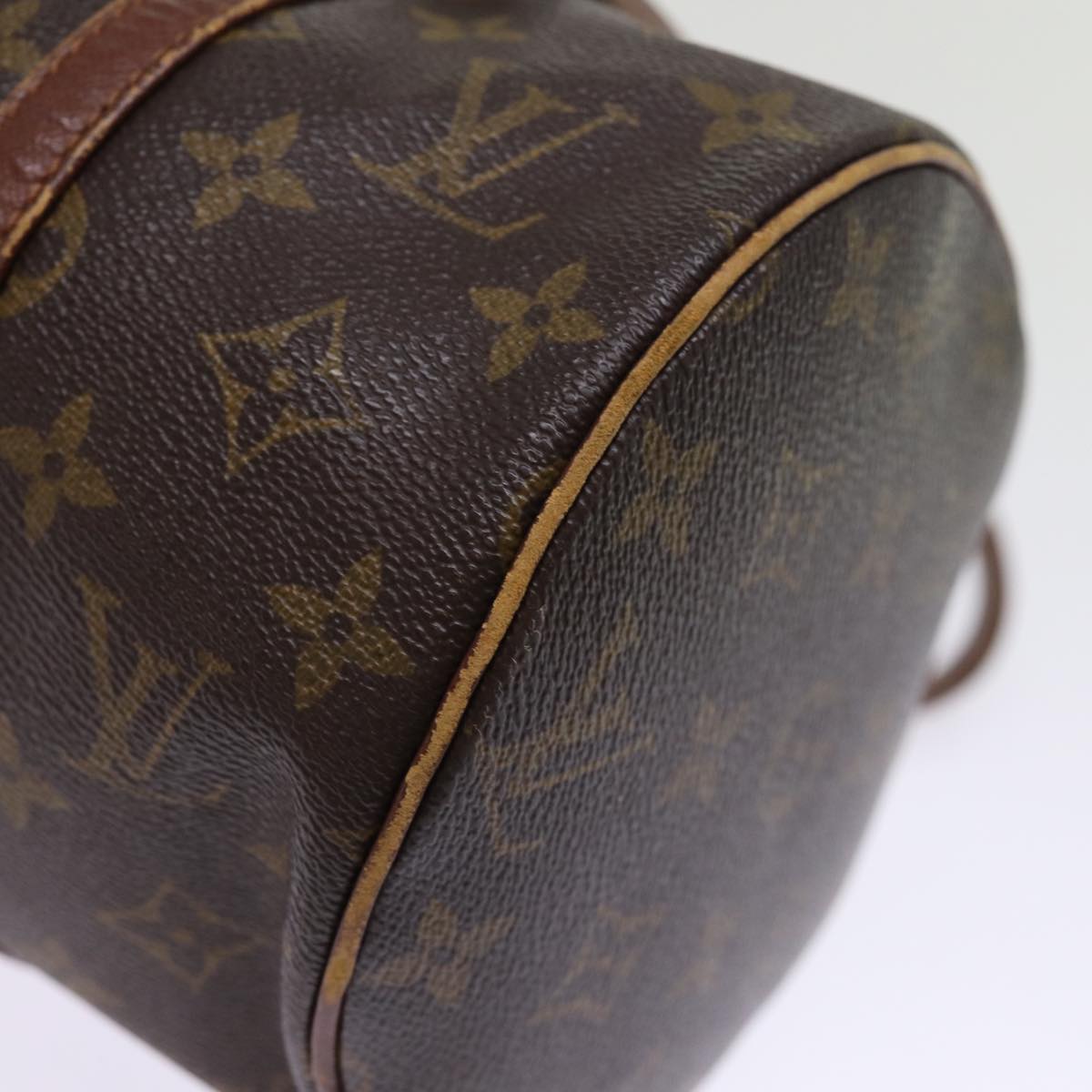 LOUIS VUITTON Monogram Papillon 30 Hand Bag M51385 LV Auth 74623