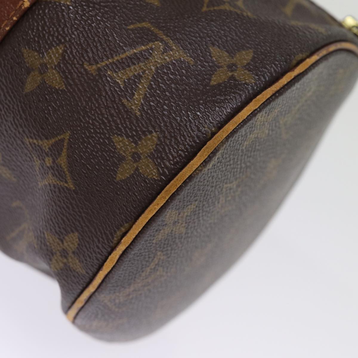 LOUIS VUITTON Monogram Papillon 30 Hand Bag M51385 LV Auth 74623