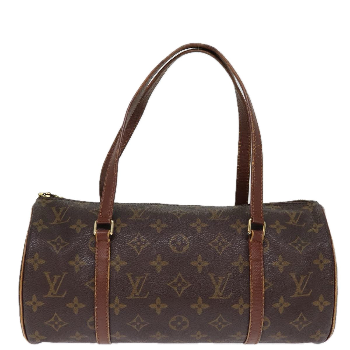 LOUIS VUITTON Monogram Papillon 30 Hand Bag M51385 LV Auth 74623