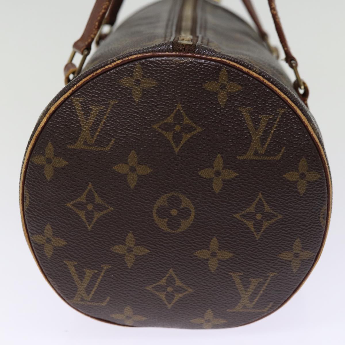 LOUIS VUITTON Monogram Papillon 30 Hand Bag M51385 LV Auth 74623