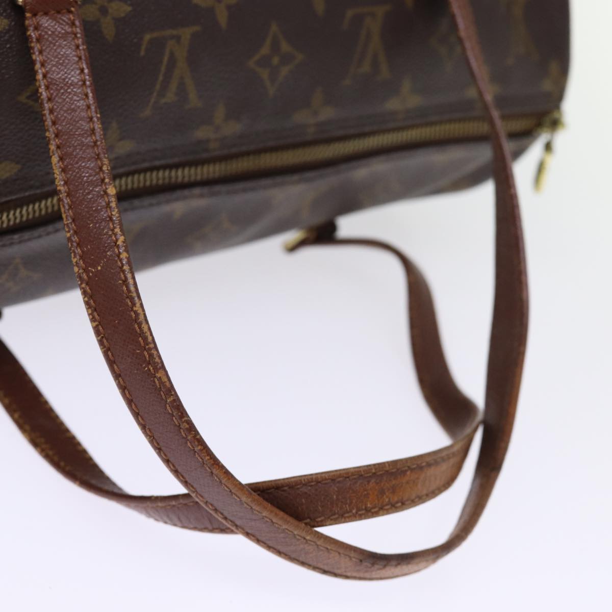 LOUIS VUITTON Monogram Papillon 30 Hand Bag M51385 LV Auth 74623