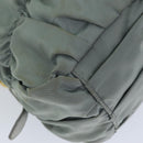 PRADA Hand Bag Nylon 2way Green Auth 74635-16