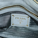 PRADA Hand Bag Nylon 2way Green Auth 74635-19