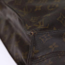 LOUIS VUITTON Monogram Sac Plat Hand Bag M51140 LV Auth 74673-8