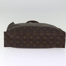 LOUIS VUITTON Monogram Sac Plat Hand Bag M51140 LV Auth 74673-5