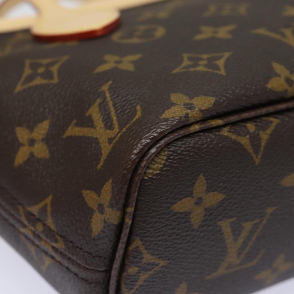 LOUIS VUITTON Monogram Neverfull BB Hand Bag 2way M46705 LV Auth 74681S