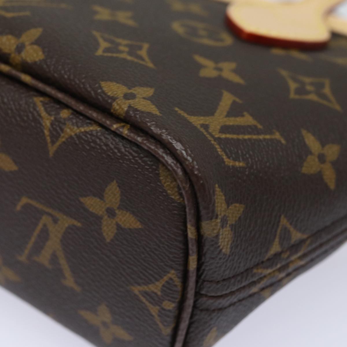 LOUIS VUITTON Monogram Neverfull BB Hand Bag 2way M46705 LV Auth 74681S