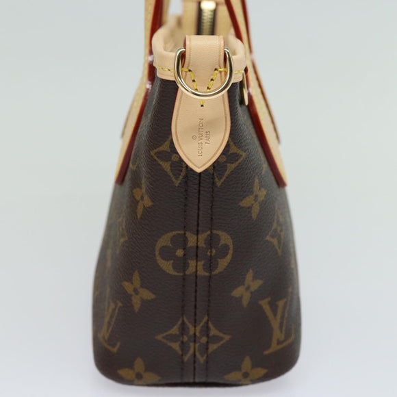 LOUIS VUITTON Monogram Neverfull BB Hand Bag 2way M46705 LV Auth 74681SM