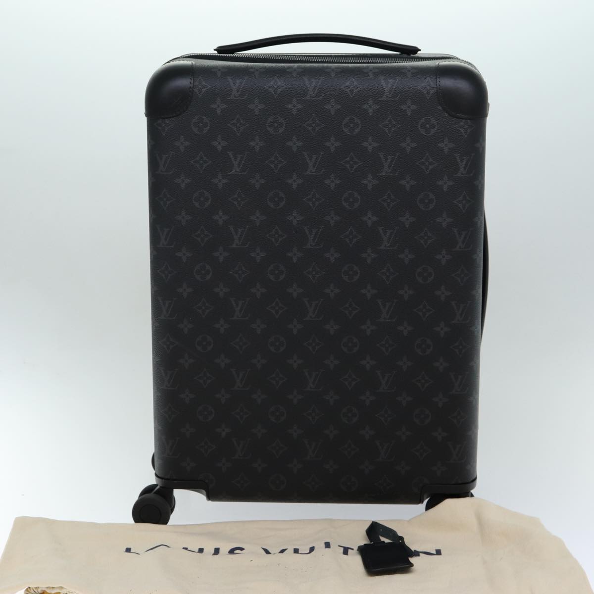 LOUIS VUITTON Monogram Eclipse Horizon 50 Suitcase M10252 LV Auth 74683SA