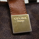 CELINE Macadam Canvas Shoulder Bag PVC Brown Auth 74685-17