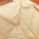 CELINE Macadam Canvas Shoulder Bag PVC Brown Auth 74685-19