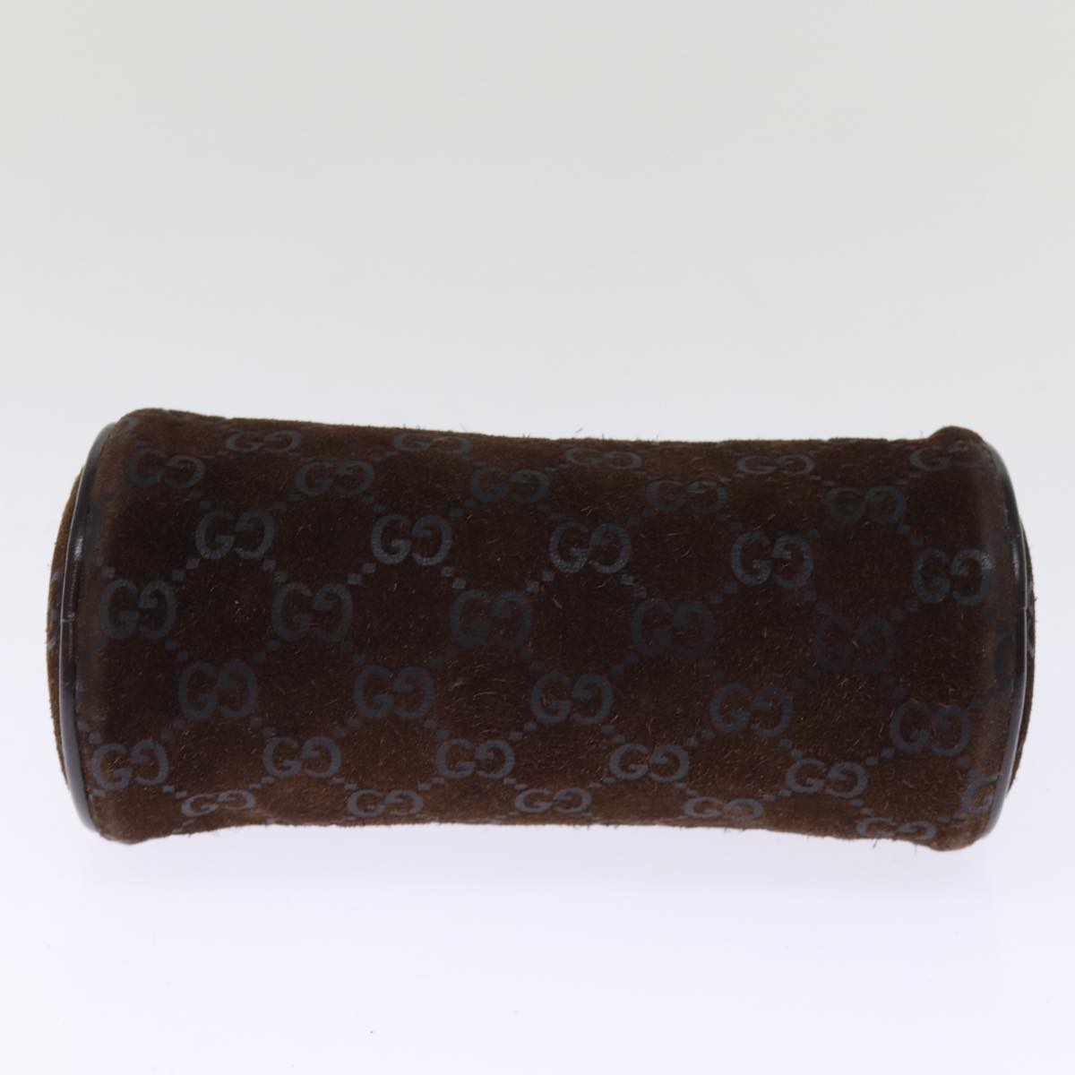 GUCCI GG Canvas Pouch Brown 039 1669 Auth 74687