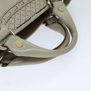 CELINE Hand Bag Leather Beige Auth 74693-7