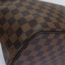 LOUIS VUITTON Damier Ebene Saleya PM Tote Bag N51183 LV Auth 74702SAV-8