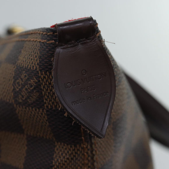 LOUIS VUITTON Damier Ebene Saleya PM Tote Bag N51183 LV Auth 74702SAV