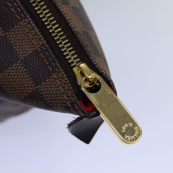 LOUIS VUITTON Damier Ebene Saleya PM Tote Bag N51183 LV Auth 74702SAV