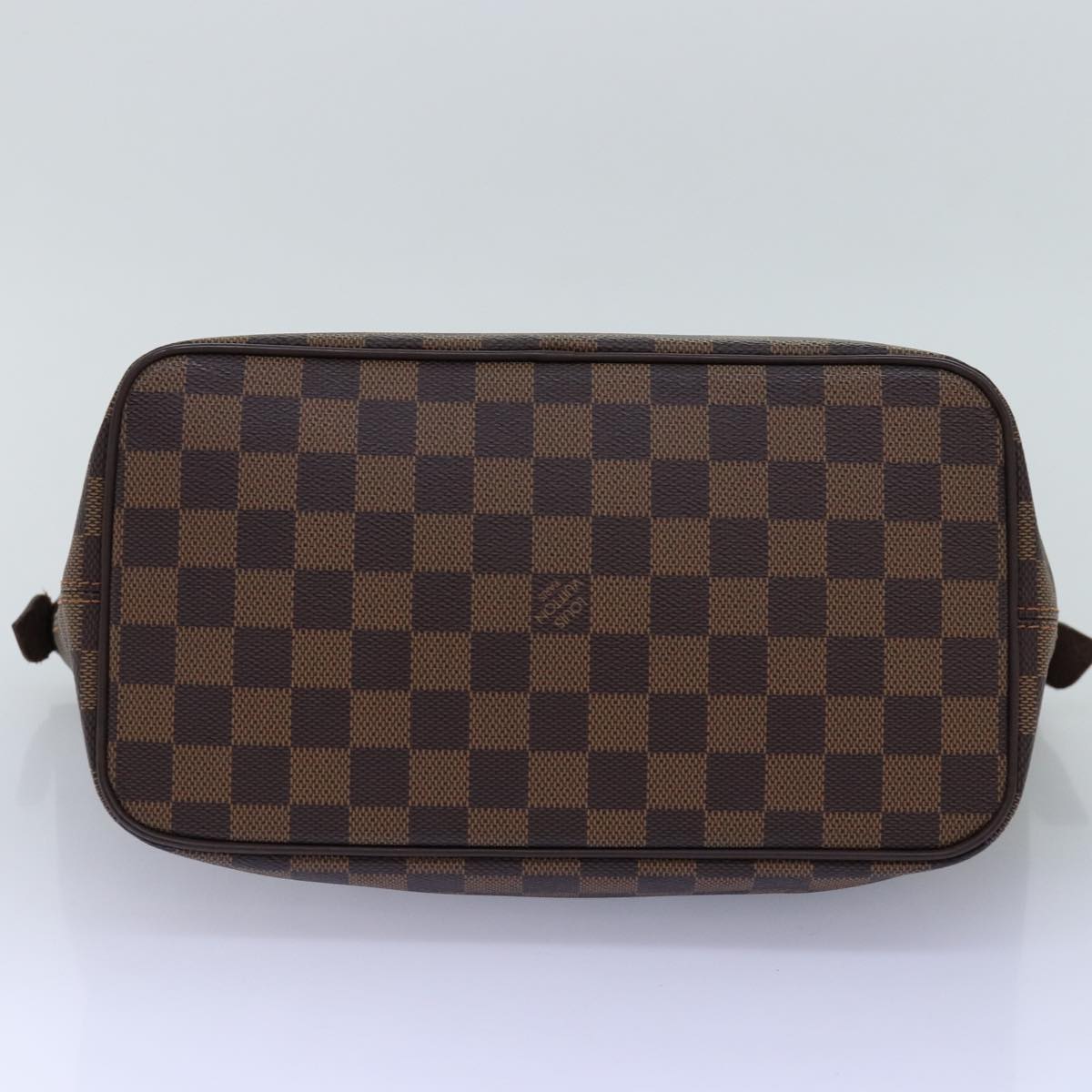 LOUIS VUITTON Damier Ebene Saleya PM Tote Bag N51183 LV Auth 74702SA