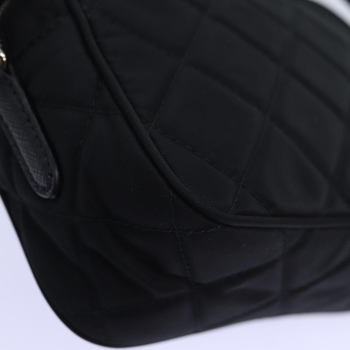 PRADA Shoulder Bag Nylon Black 1BH028 Auth 74728A