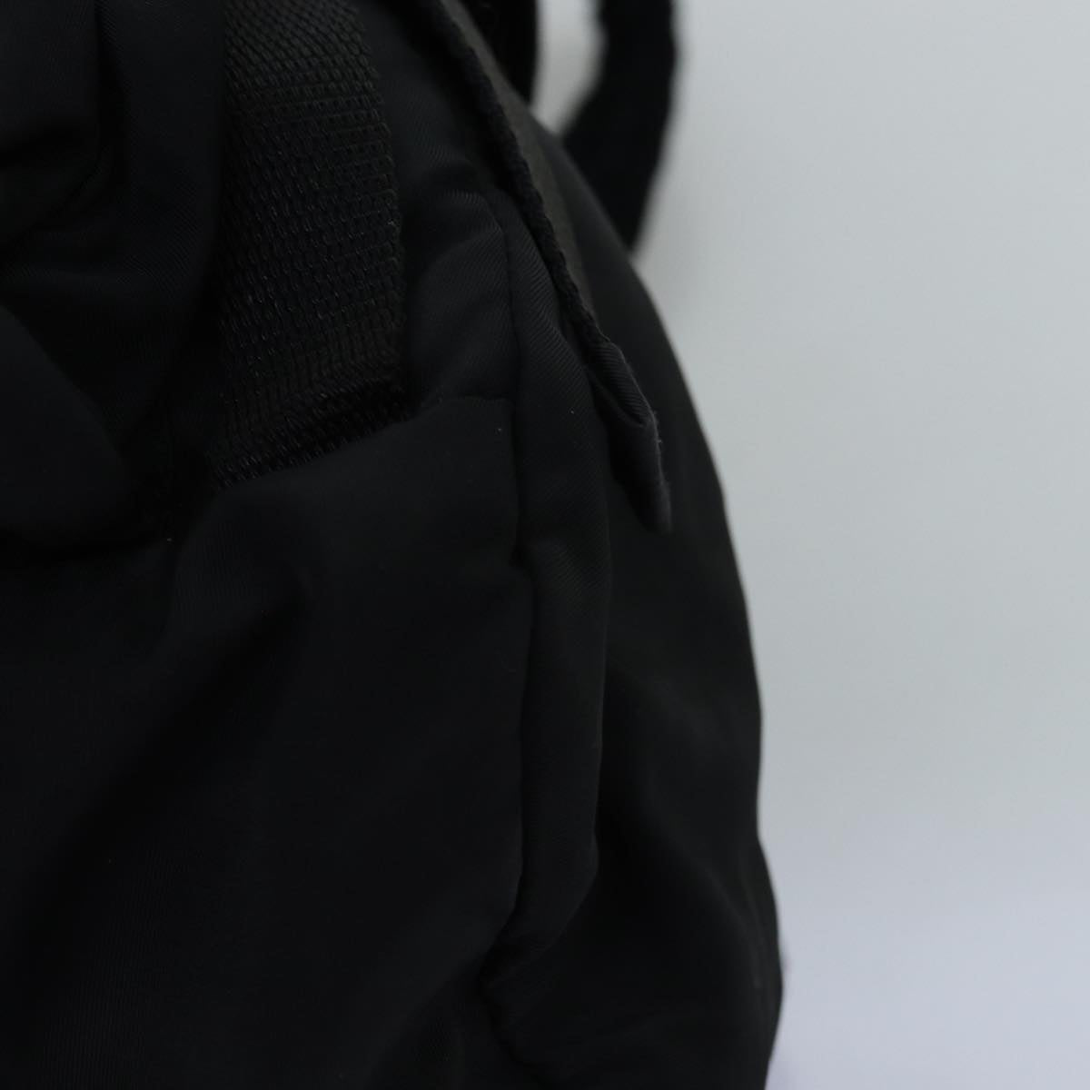 PRADA Backpack Nylon Black Auth 74742