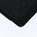 CHANEL Matelasse Chain Shoulder Bag Satin Paris limited Black CC Auth 74757A-17