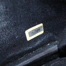 CHANEL Matelasse Chain Shoulder Bag Satin Paris limited Black CC Auth 74757A-11