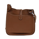 HERMES Evelyn 2 PM Shoulder Bag Taurillon Clemence Gold Auth 74761A-2