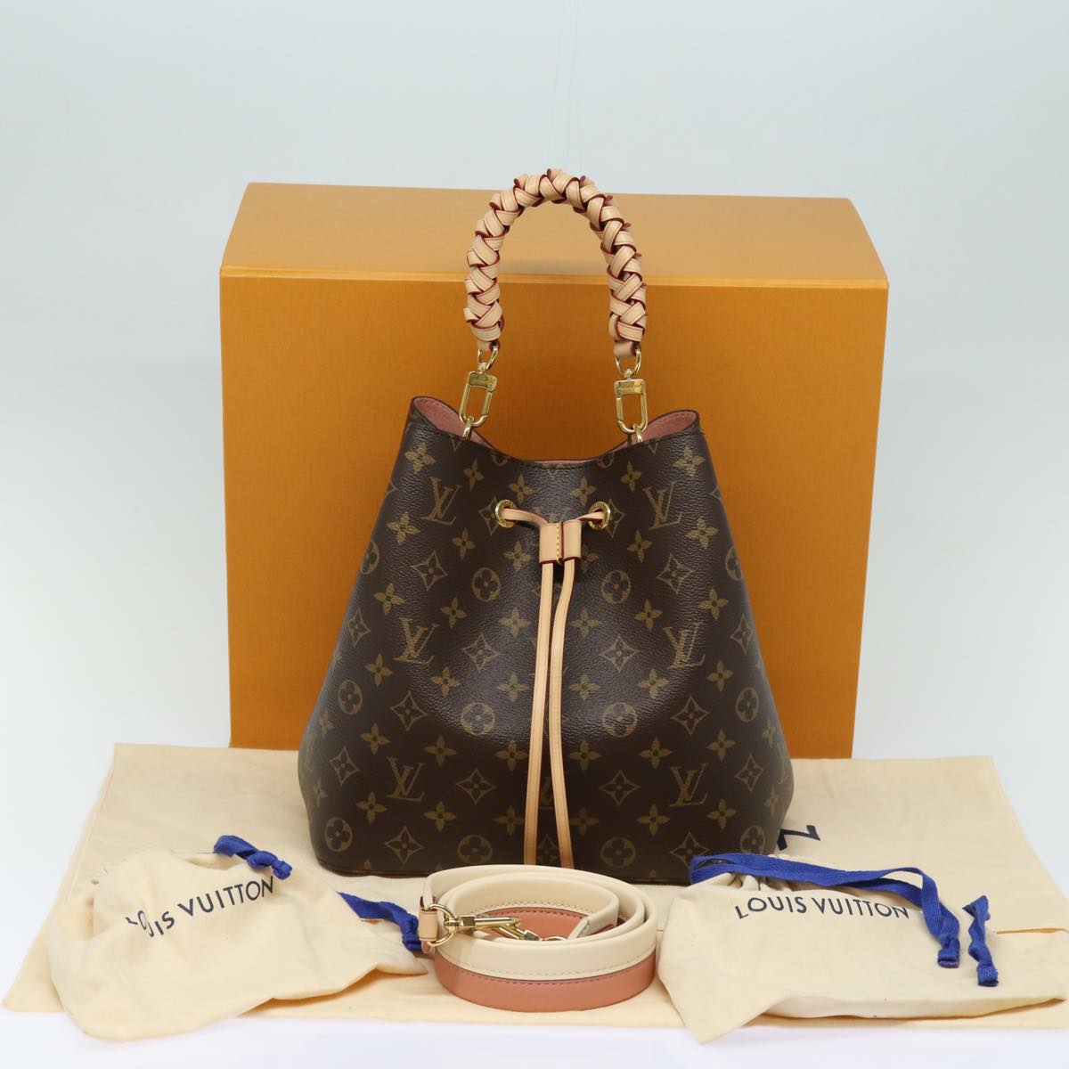 LOUIS VUITTON Monogram Neo Noe Shoulder Bag M45577 LV Auth 74764S