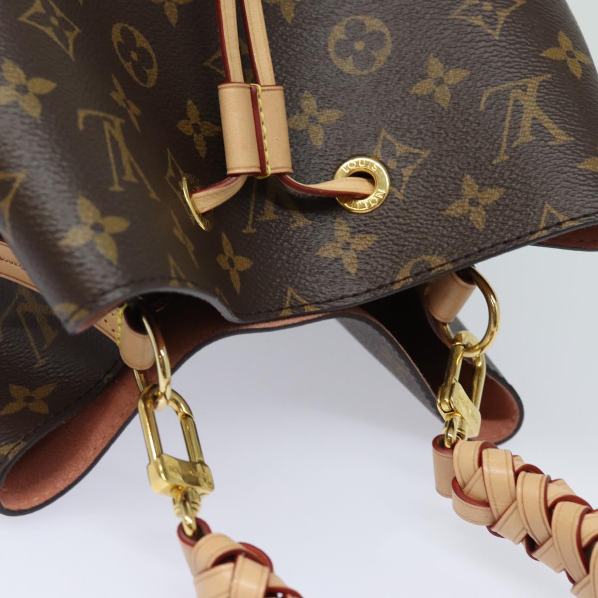 LOUIS VUITTON Monogram Neo Noe Shoulder Bag M45577 LV Auth 74764S