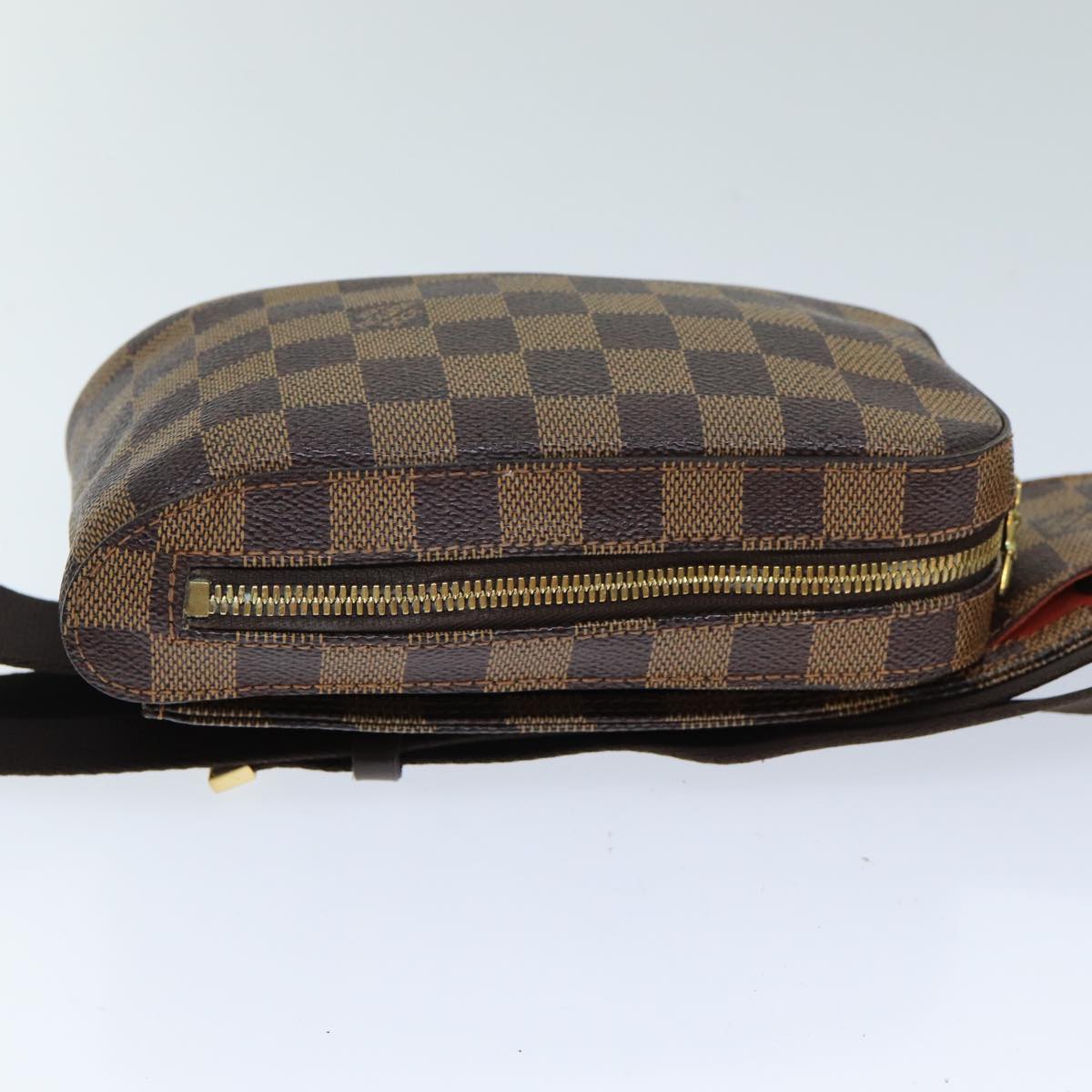 LOUIS VUITTON Damier Ebene Geronimos Shoulder Bag N51994 LV Auth 74765