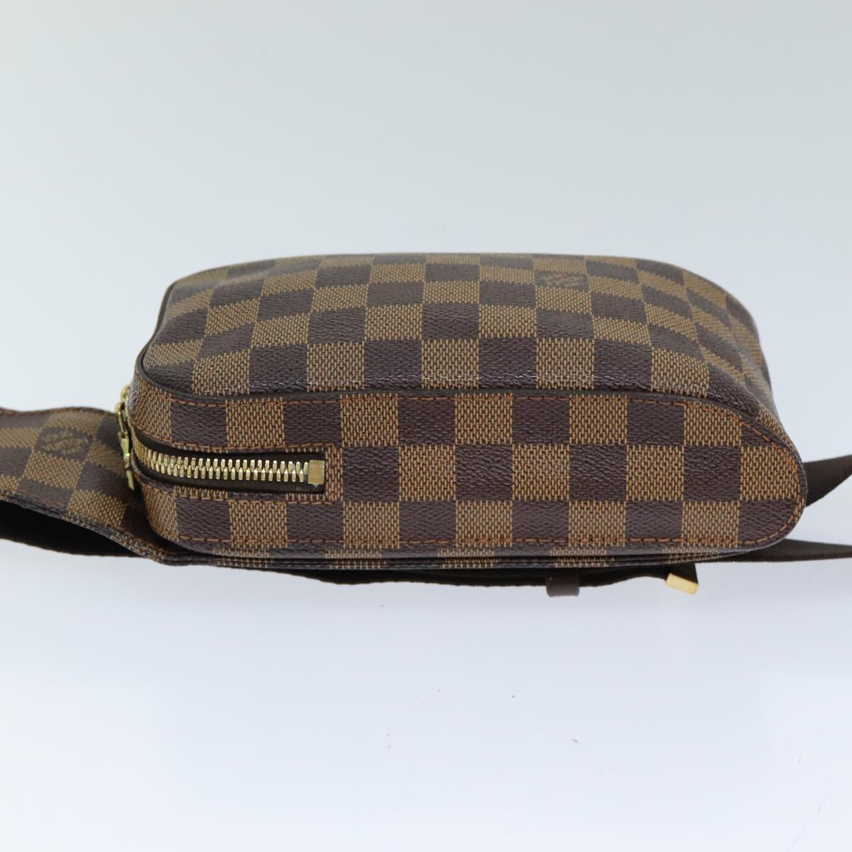 LOUIS VUITTON Damier Ebene Geronimos Shoulder Bag N51994 LV Auth 74765