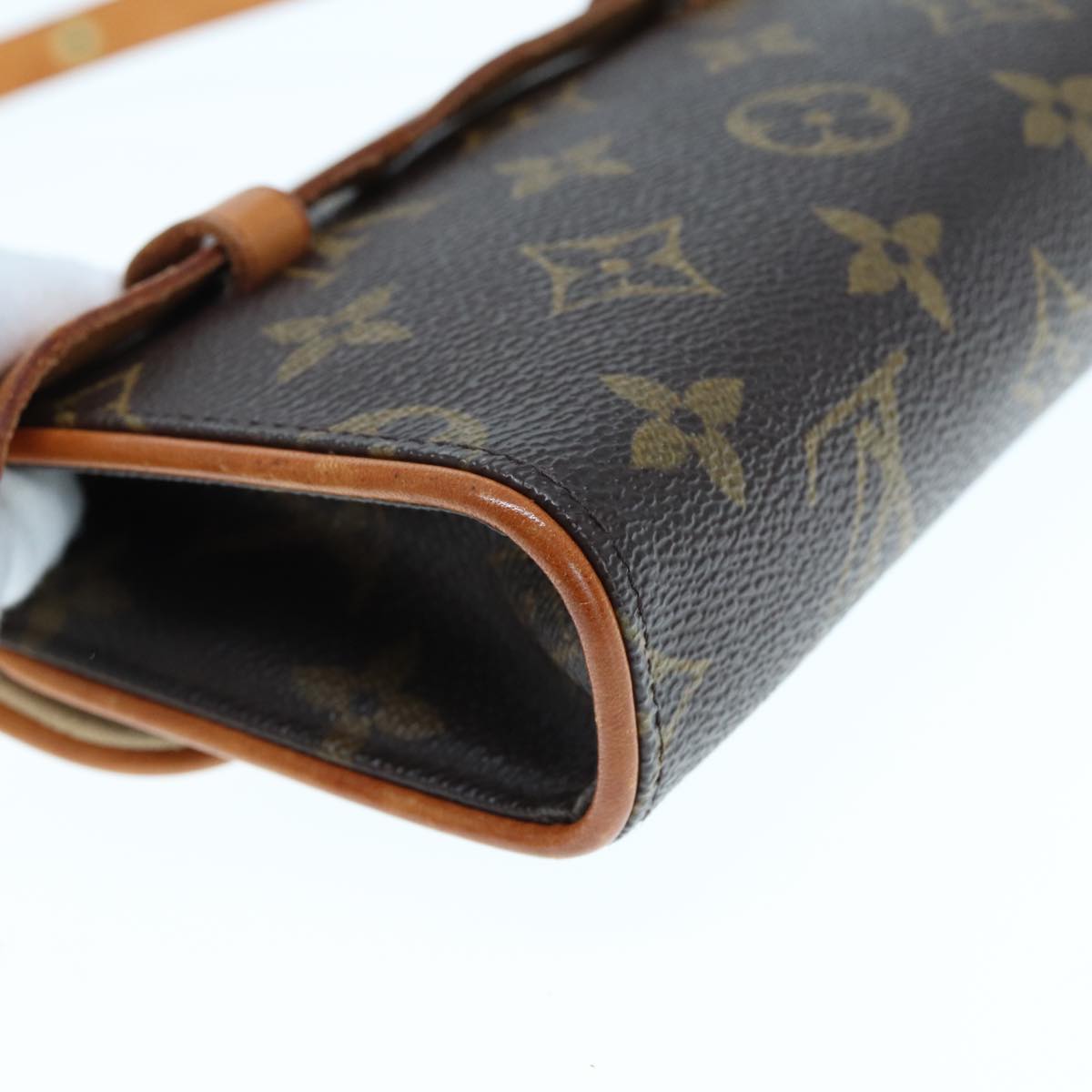 LOUIS VUITTON Monogram Pochette Florentine Waist bag M51855 LV Auth 74766