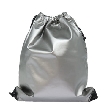 BALENCIAGA BB Explorer Backpack Nylon Silver 593648 Auth 74772V - 0