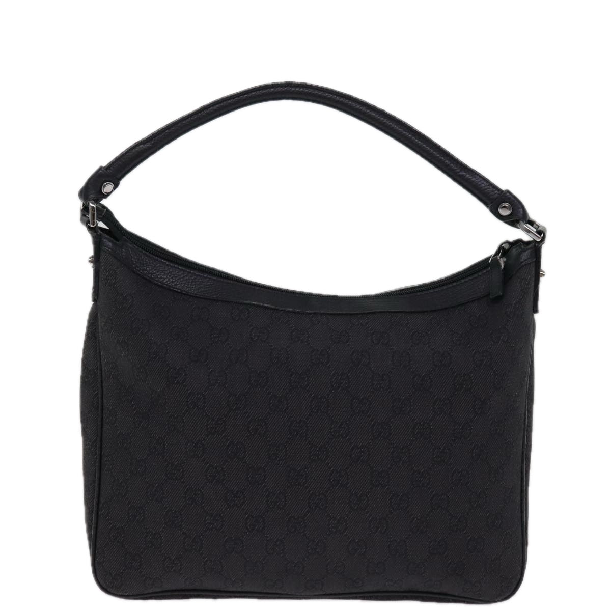 GUCCI GG Canvas Shoulder Bag Outlet Black 293581 Auth 74784 - 0