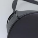 CELINE Big bag Shoulder Bag Leather Gray Auth 74791SAM-15