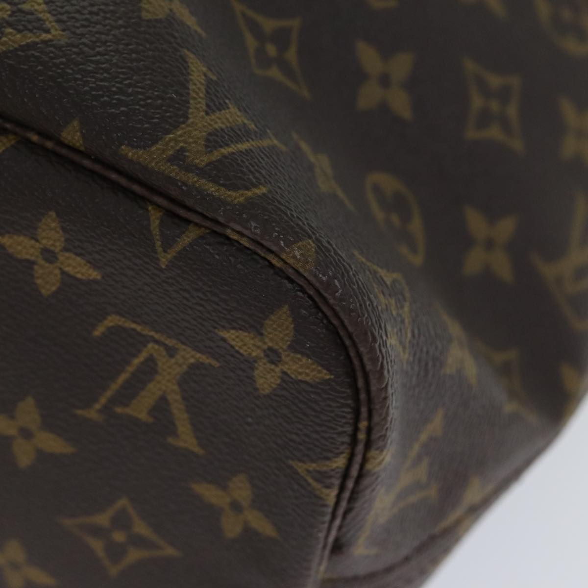 LOUIS VUITTON Monogram Neverfull MM Tote Bag M40156 LV Auth 74804A