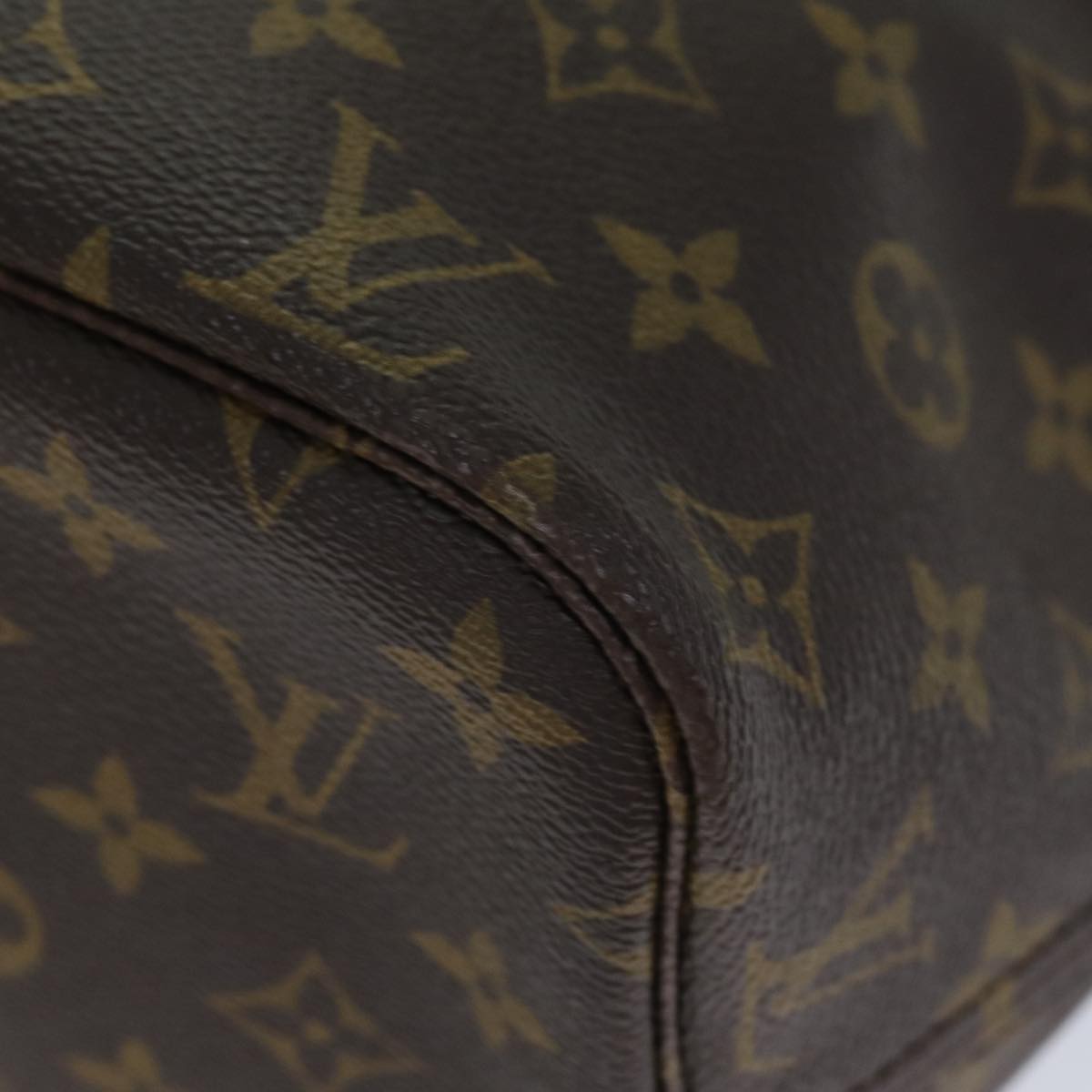 LOUIS VUITTON Monogram Neverfull MM Tote Bag M40156 LV Auth 74804A