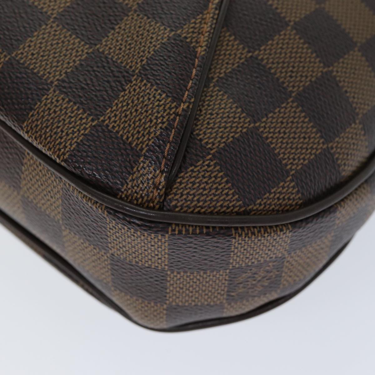 LOUIS VUITTON Damier Ebene Thames PM Shoulder Bag N48180 LV Auth 74818